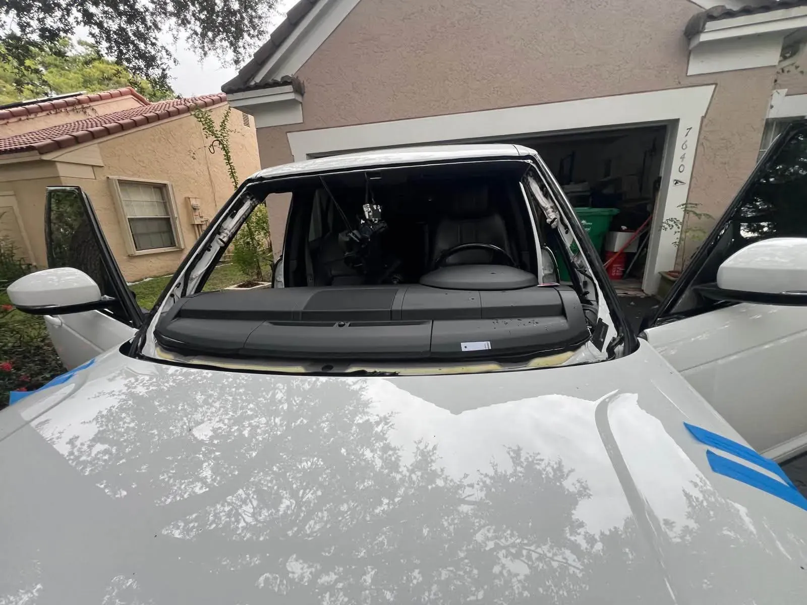 Mobile windshield service at your location